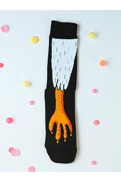MODA 2 Pack Different Chicken Feet Socket Socks