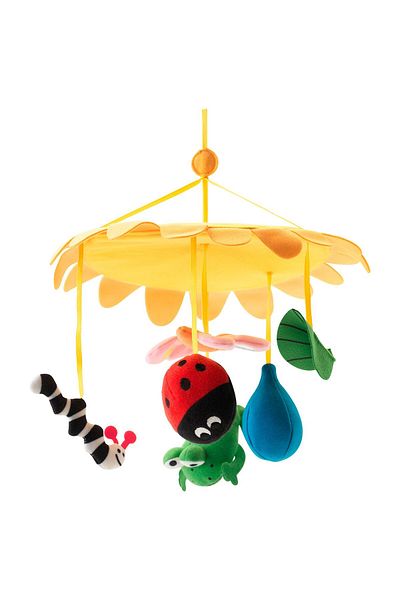IKEA KLAPPA Mobile, yellow
