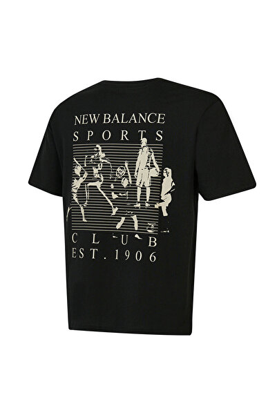 New Balance Black Men's T-Shirt Mnt3503-Bk1