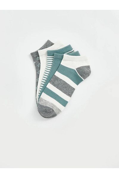 LC Waikiki Ciorapi papuci de damă cu model LCW DREAM, pachet de 5 (W5)
