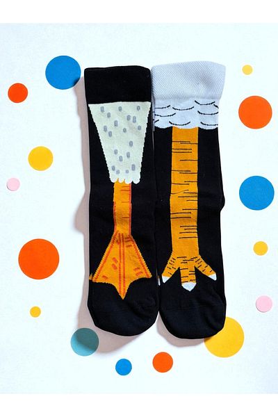 MODA 2 Pack Duck Feet and Chicken Feet Socks