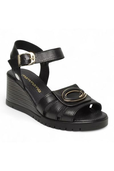 Mammamia D25YS-2775 Sandale de damă din piele confortabilă