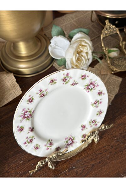 Royal Albert Antique Royal Albert Sweet Violets Purple Floral Porcelain Cake Wall Plate 18.5 cm Pcs