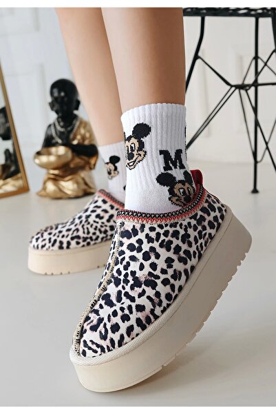 Queene Dreams Mucy Cheetah Suede Boots