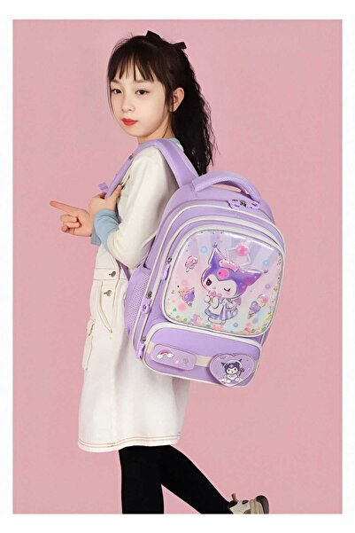 KumOziShop Sanrio Kuromi Cinnamoroll Kabartmalı Ortopedik Su Geçirmez Lüx Oku...