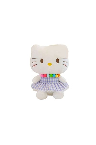 MASHASHOP Mascota de plus, Hello Kitty, MASHASHOP, mov deschis, 48 cm