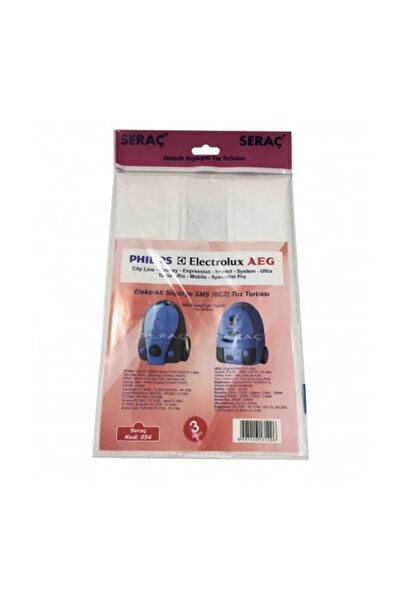 OEM Vacuum Cleaner Dust Bag 3-Pack Philips Sydney Electrolux Aeg Royaleks-68788