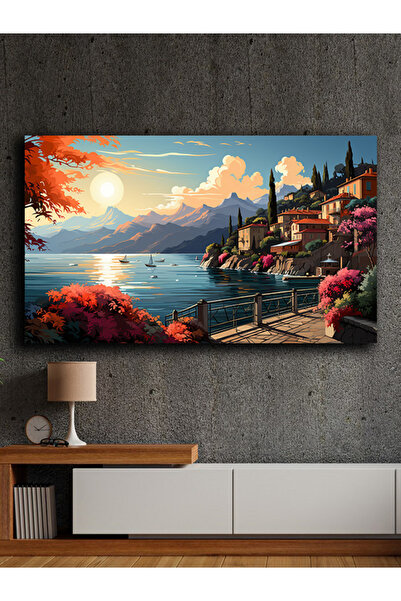 PRİME Concept Çerçevesiz kendinden yapışkanlı tablo görünümlü poster duvar kağıdı