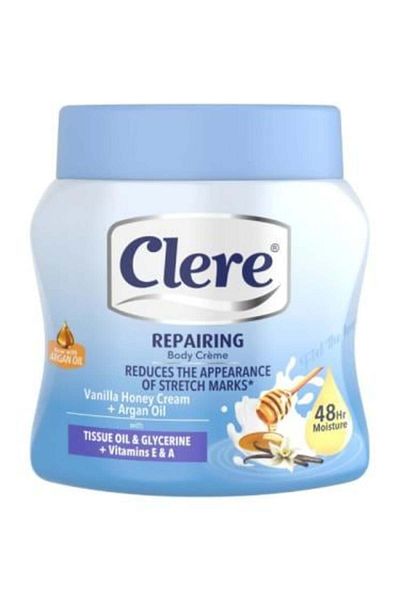 Clear Body Moisturizing Cream with Vanilla and Honey Scent by Clear, 500 ml