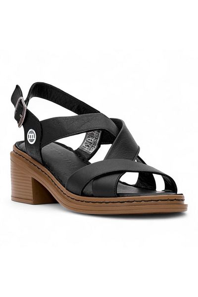 Mammamia D25Ys-2560 Leather Comfort Women's Sandals