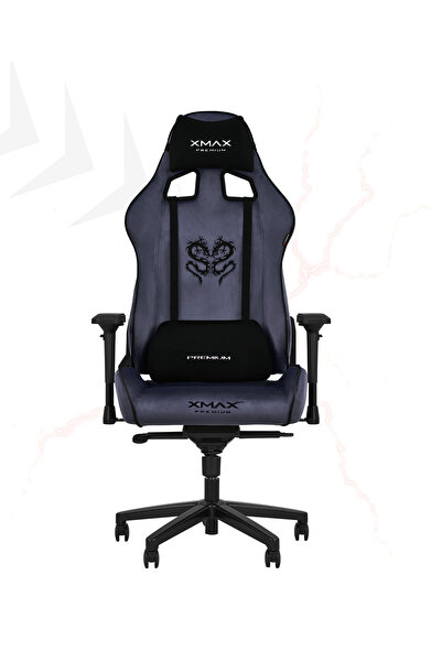 XMAX PRO / Ayak Uzatmalı Kol Pedli Rio Plus Balerion 4D Kol Orijinal Yarasa Mekanizmalı Oyuncu Koltuğu