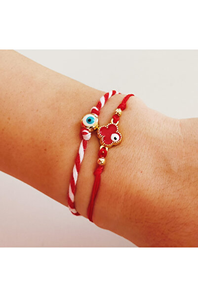 shop Marteniçka Spring Bracelet – Set of Two Evil Eye Beads (with Story Card)