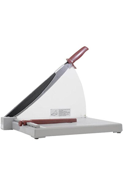 Roco قاطع ورق المقصلة، 30.48 سم (12.00 بوصة) حتى 10 ورقات، معدن، رمادي