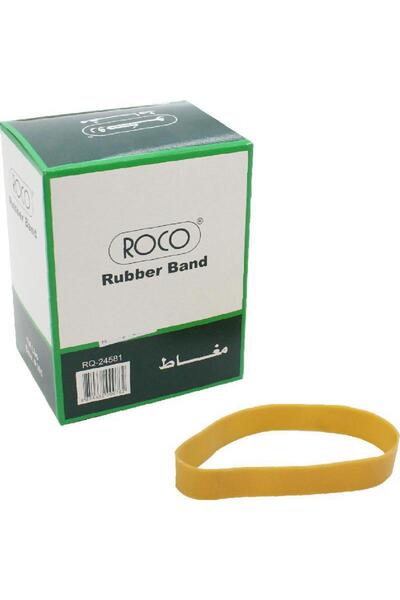 Roco Natural Rubber Bands, #105 Size, .25 lb ( .11 kg ), Brown