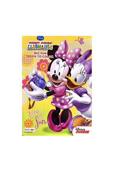 Bendon كتاب ديزني ميكي ماوس كلوب هاوس الممتع للتلوين