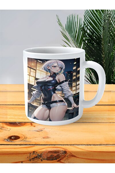 ART HEDİYE كوب مطبوع من Cyberpunk Edgerunners موديل 18