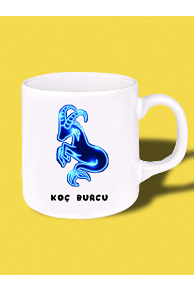 ART HEDİYE كوب بطبعة برج الحمل