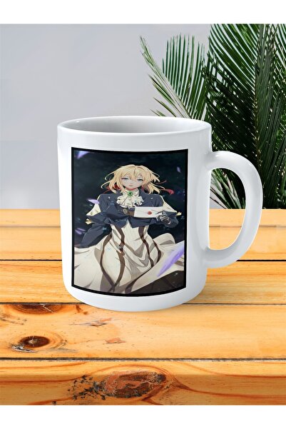 ART HEDİYE كوب كوب مطبوع بنفسجي Evergarden موديل 13