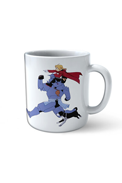 ART HEDİYE كوب مطبوع عليه صورة من Fullmetal Alchemist Brotherhood Alphonse Er...