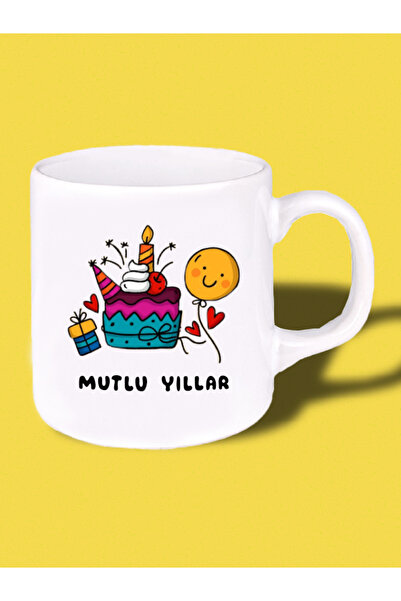 ART HEDİYE كوب مطبوع عليه عيد ميلاد سعيد