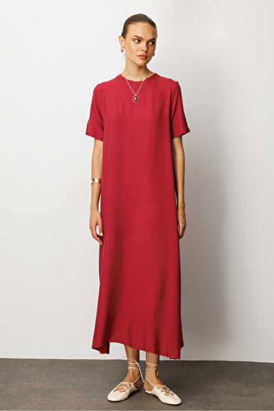 Versla Viscose midi t-shirt dress