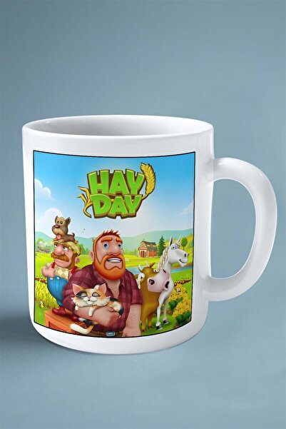 ART HEDİYE كوب مطبوع عليه لعبة Hayday مطبوع على الوجهين