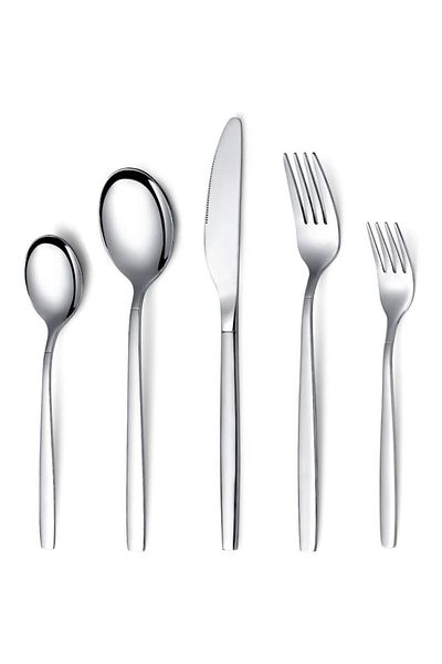 Berglander Set de tacâmuri din oțel inoxidabil, 30 de piese, CTBL286S30, argintiu