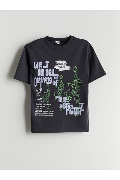 LC Waikiki Crew Neck Boys T-Shirt and Shorts