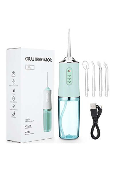 OEM Irigator oral portabil PPS Pulse GREEN 1 END BS