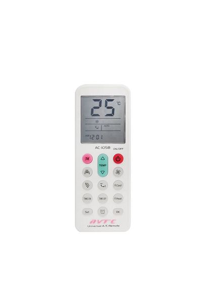 OEM Telecomandă universală pentru aparate de aer condiționat, 1000 de modele, ecran digital, afișaj temperatură, alb