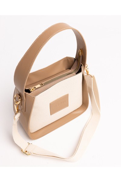 Shkup حقيبة كروس وكتف للنساء من قماش كانفاس