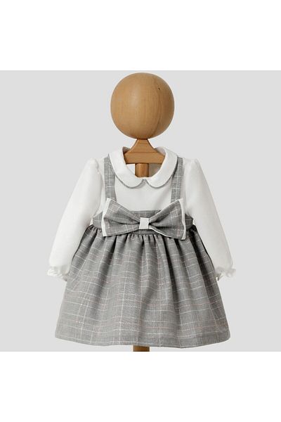 morwind Baby Girl Kids Dress Baby Collar Glitter Detailed Special Occasion Birthday Dress