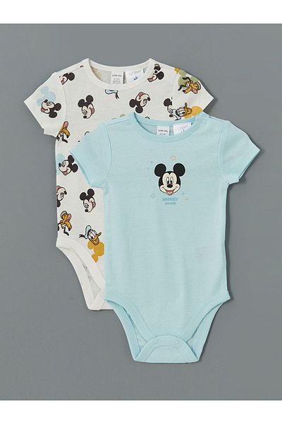 LC Waikiki Lcw Printed Baby Boy Snapback Body 2-Piece New Season