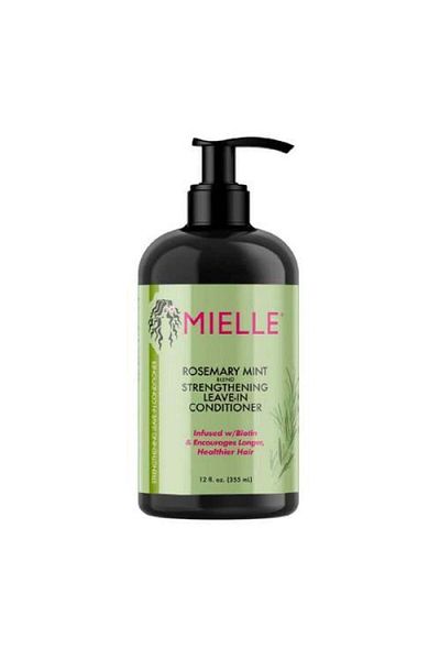 mielle organics Hair Strengthening Conditioner with Mint, Rosemary, Essential Oils, and Biotin 355ml by Organ