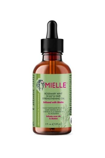 mielle organics Scalp Strengthening Oil with Peppermint, Rosemary, Essential Oils, and Biotin 59ml from Organ