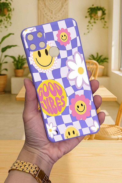 Vip Case Realme C21Y -Good Vibes Silicone Shock Absorbing Classic Protected Rubber Case277