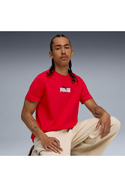 Puma Graphıc Tee Kırmızı Erkek T-Shirt 688032-11