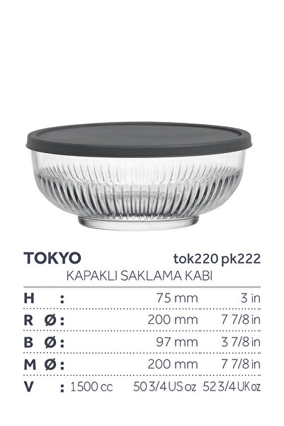 LAV Tokyo 4" Storage Container. (Black Cover)