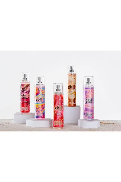JEANNE ARTHES Strawberry Fizz Perfume Mist -Vanilla Strawberry Fragrance - Spray Bottle 250 ml - Made in France