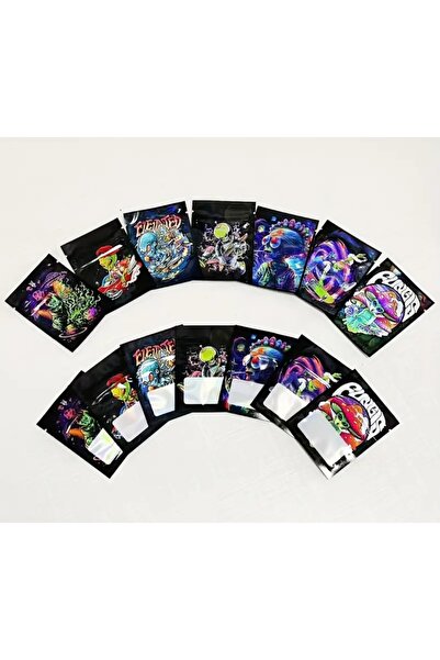 Types Çıtçıtlı poşet 100 adet 6×8 cm