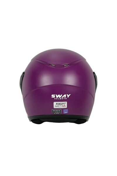 Sway SW 733 Mürdüm Yarım Kask