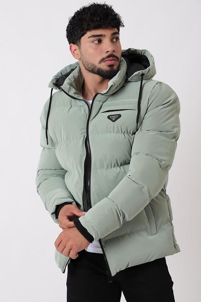 Stilkombin Pocket Zipper Emblem Nova Winter Inflatable Coat Pldp 2959-Nm_50451