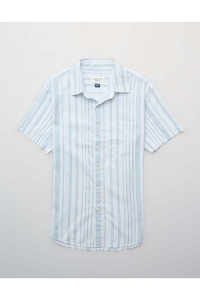 AMERICAN EAGLE AE Poolside Button-Up Shirt