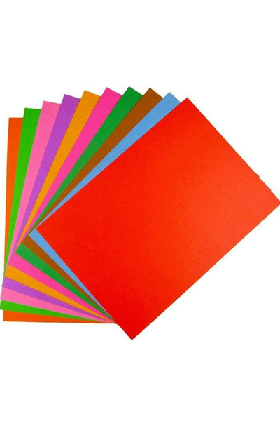 Mukavva Renkli 50x70 18 Lİ Mavi 18