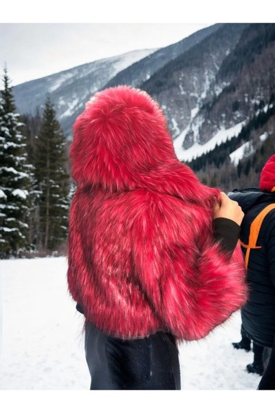 Flexium Women's Long Sleeve Fur - Claret Red