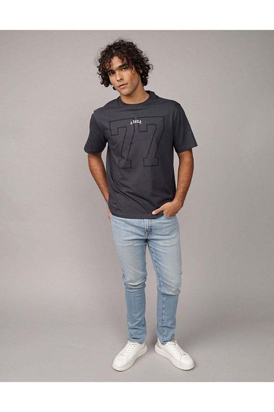 AMERICAN EAGLE Elevated Logo Graphic T-Shirt