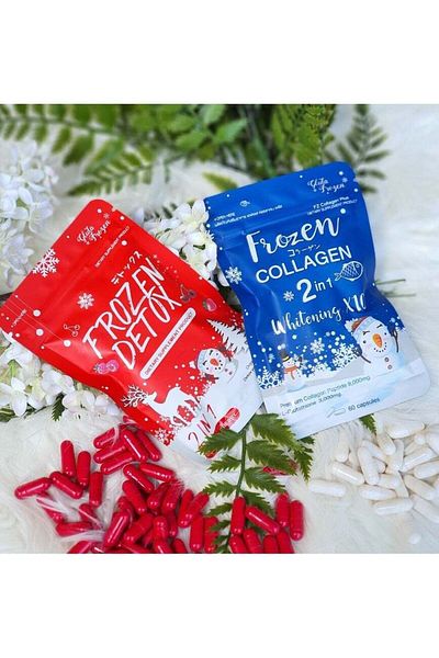 Frozen Collagen and Detox Capsule