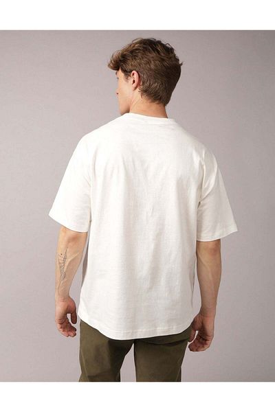 AMERICAN EAGLE Oversized Crewneck T-Shirt