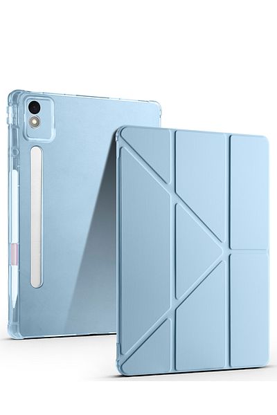 Nezih Case حافظة Lenovo Idea Tab Pro مقاس 12.7 بوصة TB373FU متوافقة مع ثلاث قطع قابلة للطي ووضع النوم