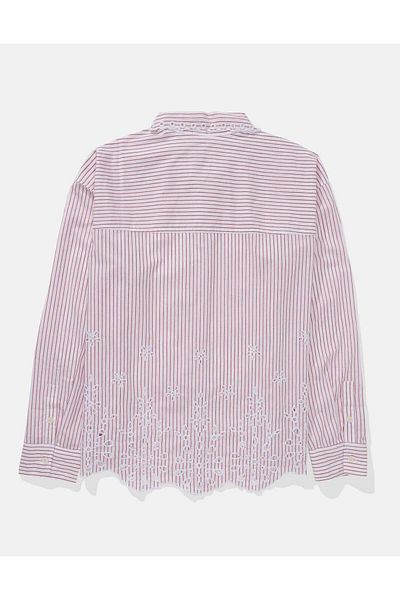 AMERICAN EAGLE AE Perfect Button-Up Shirt